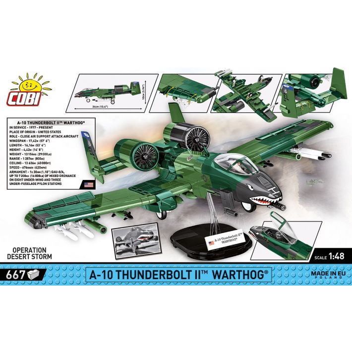 A 10 Thunderbolt II Warthog COBI 5856 Aircraft Cobi.eu
